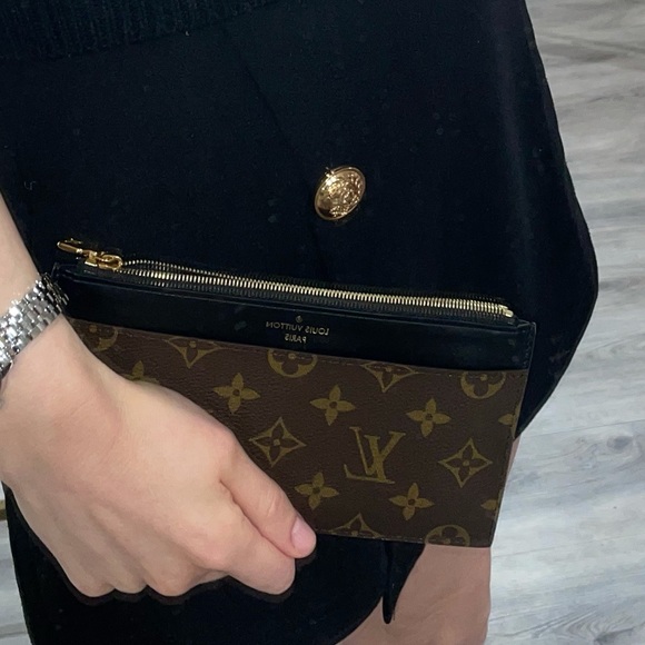 Louis Vuitton Monogram Slim Purse Wallet - Picture 8 of 10
